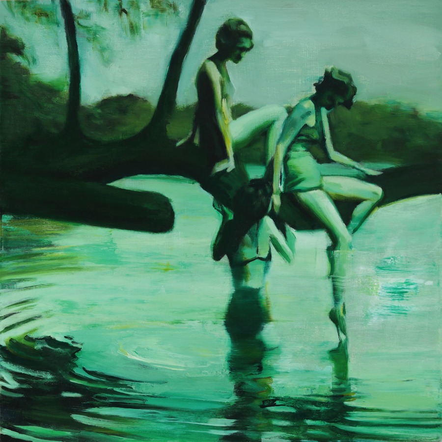 Bathers By Andrew Beck Artvee