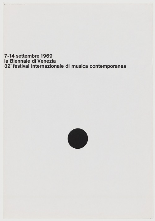 Il Segno Urbano (The Urban Sign) (Poster for the Genoa cultural program ...