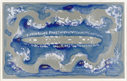 Ontwerp voor een vignet voor de Koninklijke Paketvaart Maatschappij