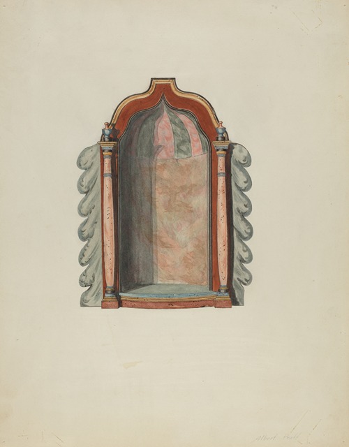 Shrine for statuette