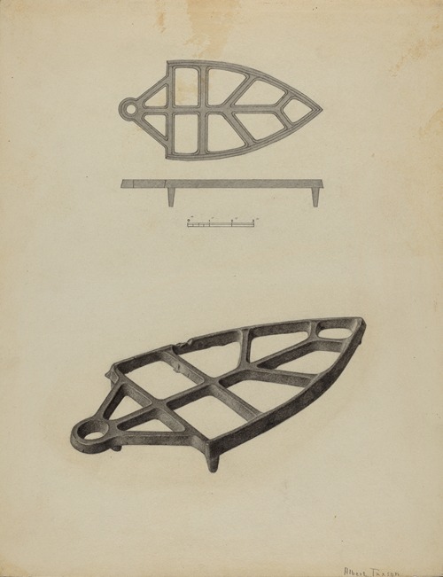Pa. German Flat-iron Holder