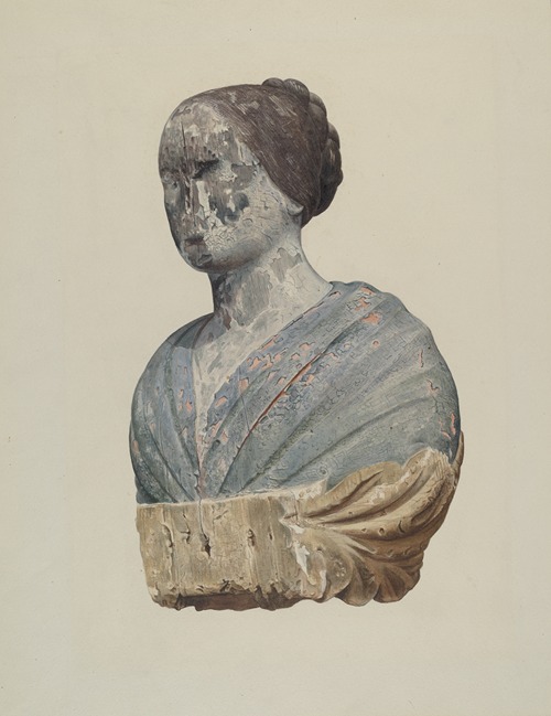 Figurehead from Schooner Polly