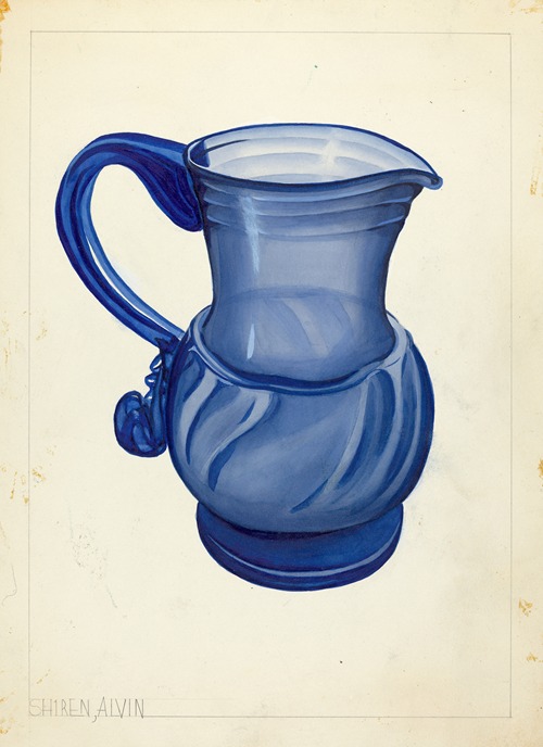 Blown Glass – Pitcher