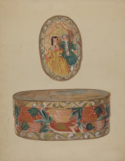 Pa. German Bride’s Box
