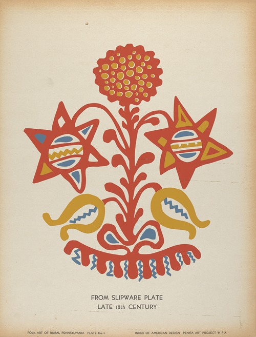 Plate 11 – From the Portfolio Folk Art of Rural Pennsylvania