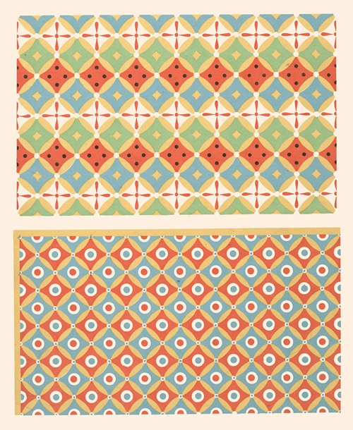 27. Plafond du Tombeau de Nekht-Mîn (n° 87), 28. Plafond du Tombeau n° 91 (Anonyme)