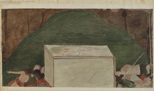 Station of the Cross No. 14 – Jesus is Laid in His Tomb