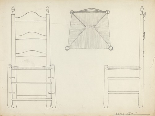 Study for Drawing of Chair