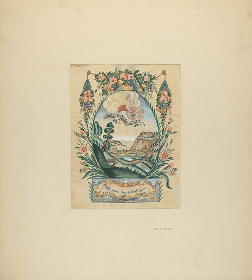Zoar Decorative Painting – This World and the Next
