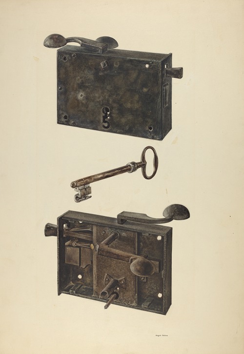Zoar Lock w- Key
