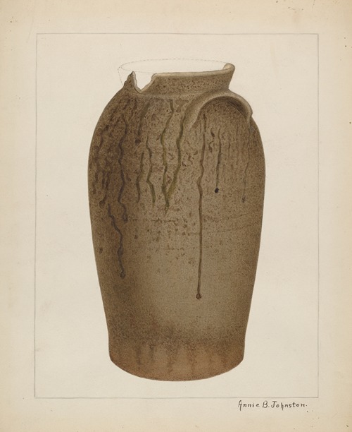 Stoneware Jar
