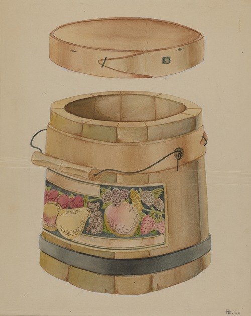 Wooden Jam Pail