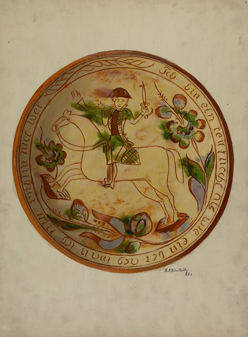 Pa. German Plate
