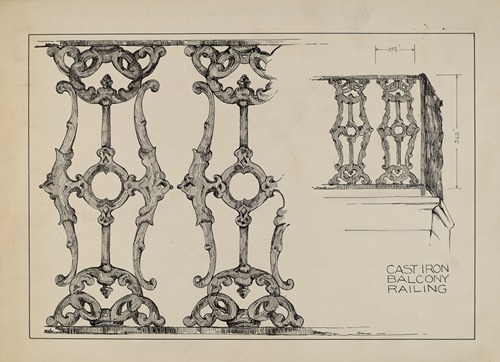 Iron Balcony Railing
