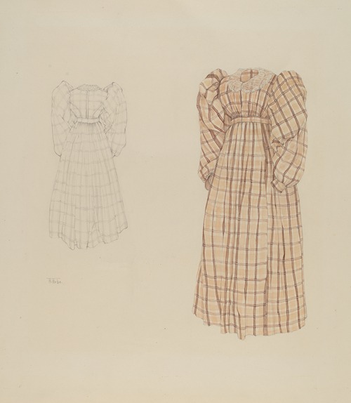 Plaid Morning Dress