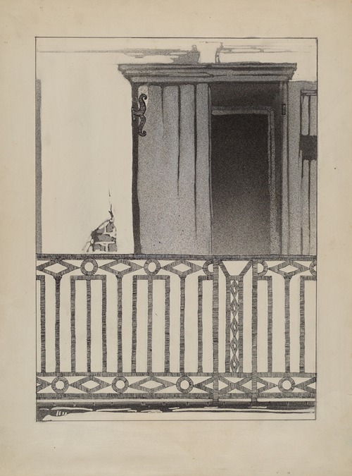 Wrought Iron Balcony Rail