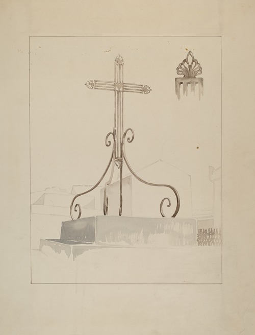 Wrought Iron Cross