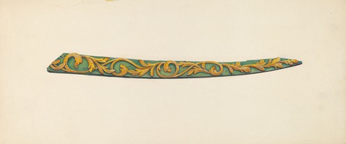Woodcarving from Ship’s Bow