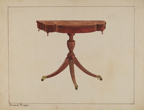 Table (Pedestal)