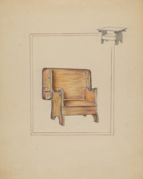 Table (Bench or Chair Combination)