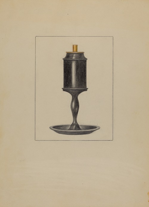 Pewter Lamp