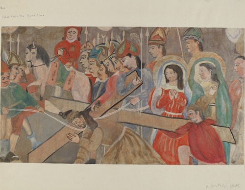 Station of the Cross No. 9 – Jesus Falls the Third Time