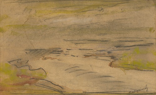 Landscape with a lake