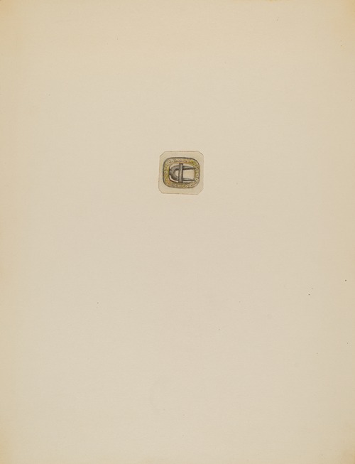 Man’s Stock Buckle