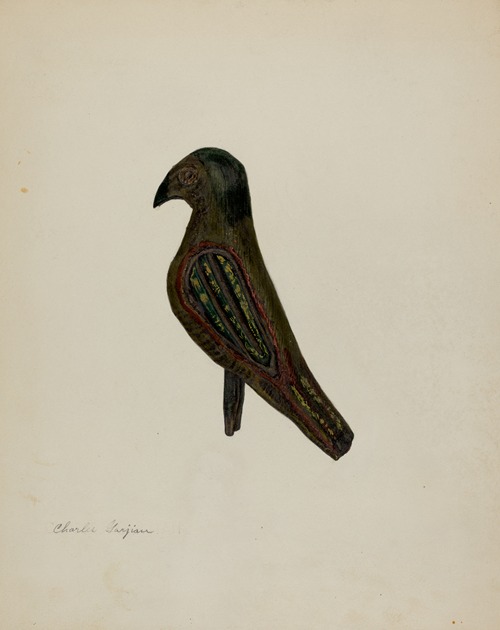 Pa. German Toy Bird