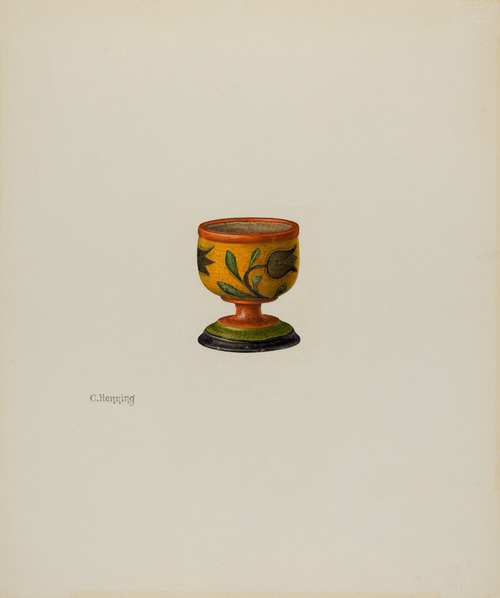 Pa. German Salt Cup