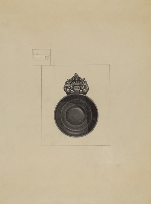 Pewter Porringer