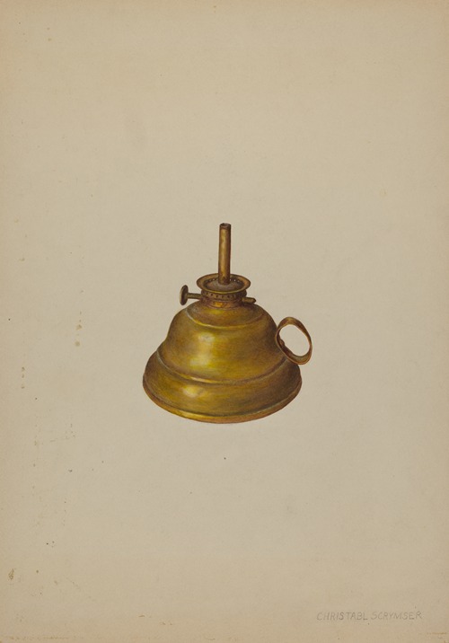 Camphene Lamp