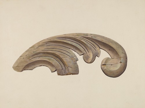 Wood Carving – Scroll