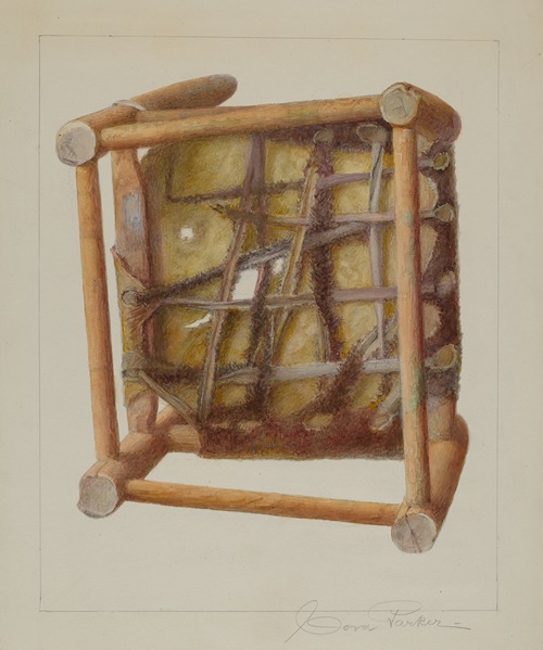 Child’s Chair (View of Seat Bottom)