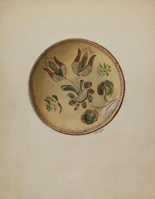 Pa. German Plate