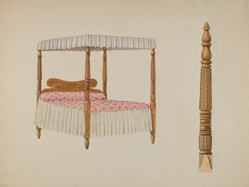 Four Post Bed