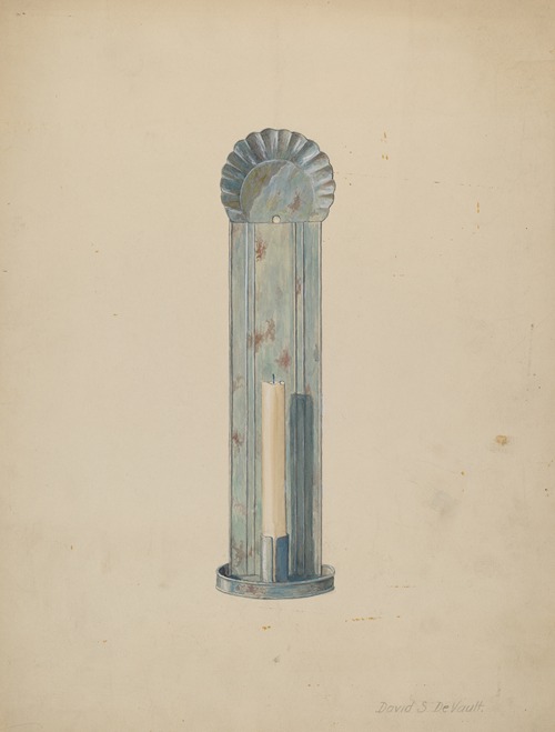 Tole Candlebrum