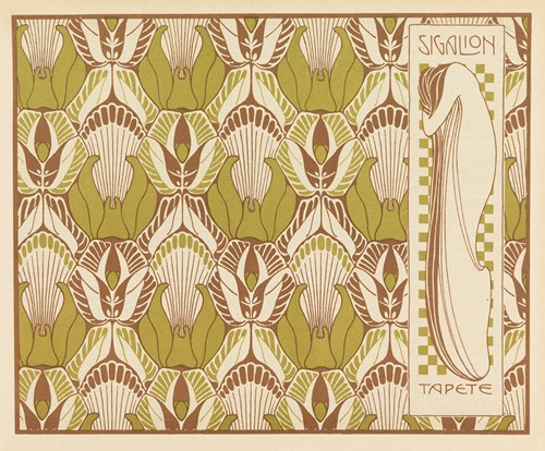 Sigalion Tapete (Sigalion Wallpaper) (1901)