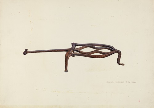 Flat Iron Holder