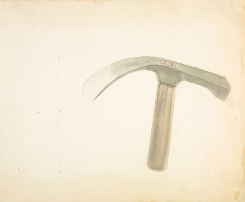 Hand Forged Adze