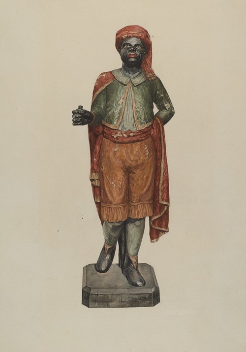 Cigar Store Figure – Blackamoor