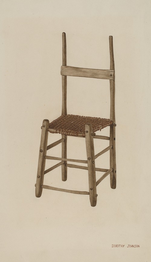 Rope Bottom Chair