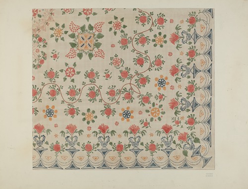 Printed Bedspread