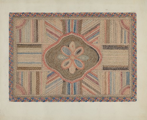 Shirred Rug
