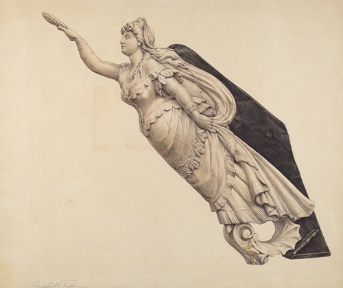 Belle of Oregon Figurehead