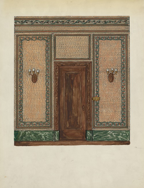 Marble Mosaic Wall