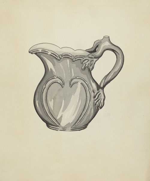 Silver Plated Water Pitcher