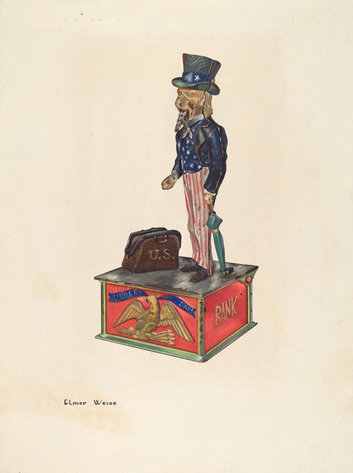 Toy Bank – Uncle Sam