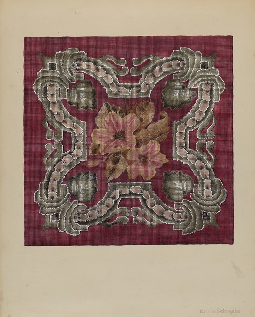 Needlepoint and Beadwork Square