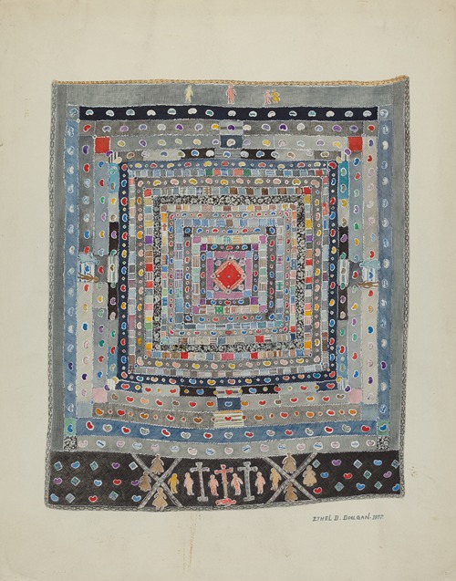 Pieced Bed Cover